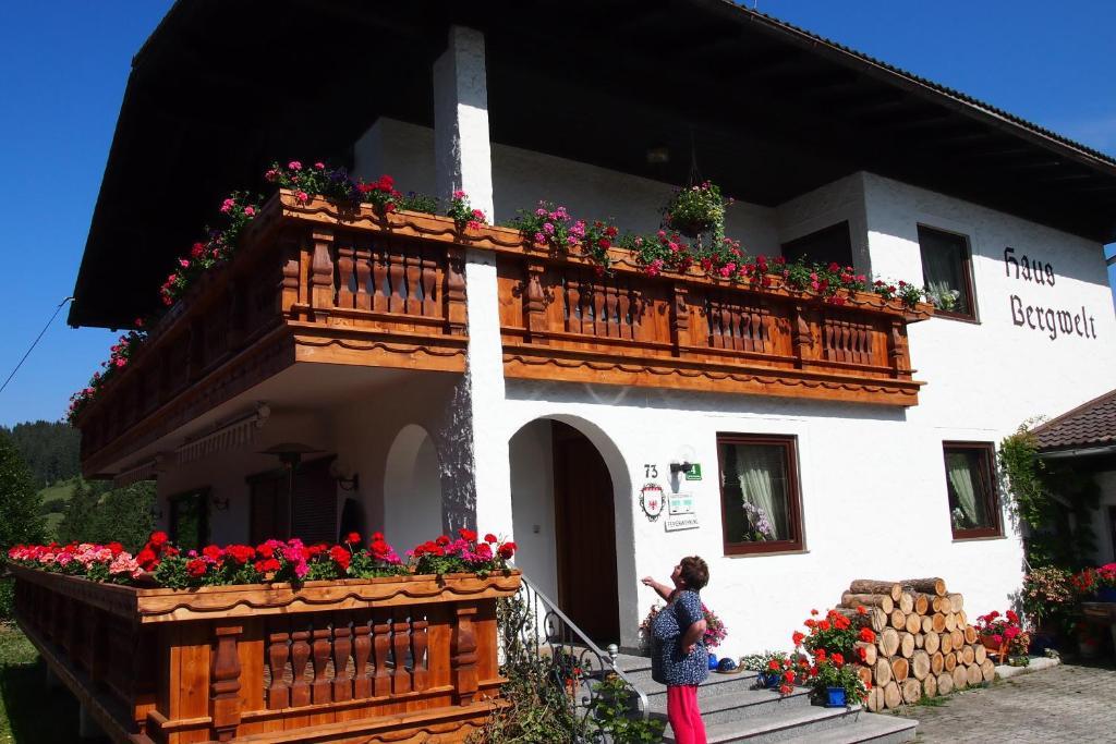 Appartamento Haus Bergwelt Grän Esterno foto